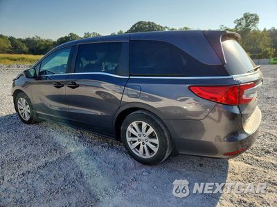 Drugie zdjęcie samochodu z przodu: 2020 HONDA ODYSSEY LX VIN:5FNRL6H27LB028780 - miniatura