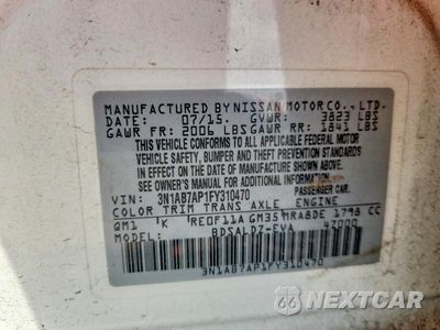 Zdjęcie 12 z 12 samochodu: 2015 NISSAN SENTRA SV VIN:3N1AB7AP1FY310470 - miniatura