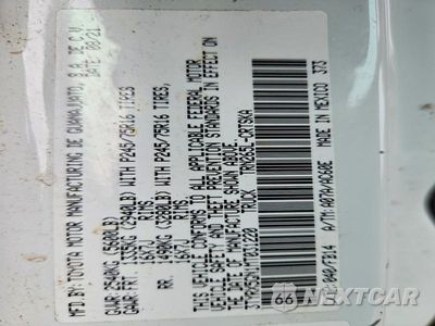 Zdjęcie 12 z 12 samochodu: 2021 TOYOTA TACOMA SR VIN:3TYRX5GN1MT031220 - miniatura