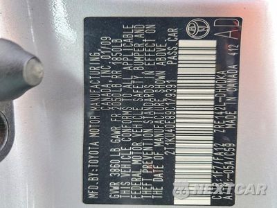 Zdjęcie 12 z 12 samochodu: 2009 TOYOTA MATRIX BASE VIN:2T1KU40E89C179391 - miniatura