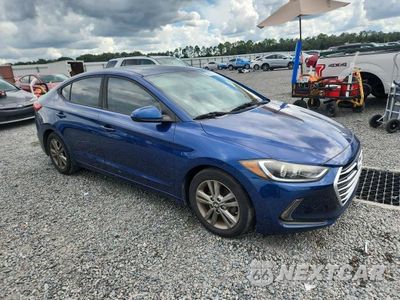 Czwarte zdjęcie samochodu z boku: 2018 HYUNDAI ELANTRA VALUE EDITION VIN:5NPD84LF3JH283760 - miniatura