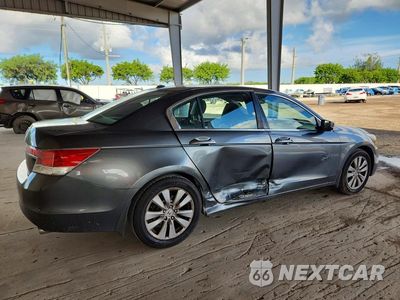 Trzecie zdjęcie samochodu z tyłu: 2011 HONDA ACCORD EXL VIN:1HGCP2F8XBA072601 - miniatura