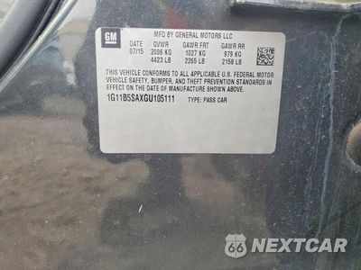 Zdjęcie 12 z 12 samochodu: 2016 CHEVROLET MALIBU LIMITED LS VIN:1G11B5SAXGU105111 - miniatura
