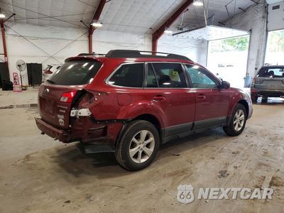 Trzecie zdjęcie samochodu z tyłu: 2014 SUBARU OUTBACK 2.5I PREMIUM VIN:4S4BRBCC6E3328816 - miniatura
