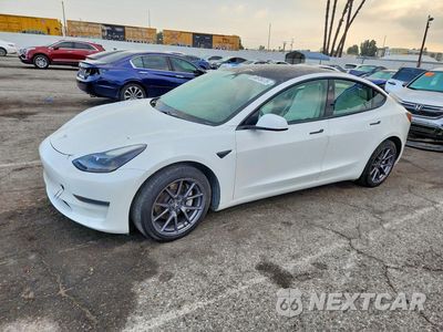 2021 TESLA MODEL 3 5YJ3E1EA8MF028836 - główne zdjęcie licytacji z USA - miniatura