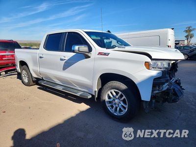 Czwarte zdjęcie samochodu z boku: 2022 CHEVROLET SILVERADO LTD K1500 LT VIN:1GCUYDET2NZ168486 - miniatura