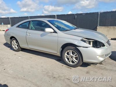 Czwarte zdjęcie samochodu z boku: 2004 TOYOTA CAMRY SOLARA SE VIN:4T1CE38P84U813355 - miniatura