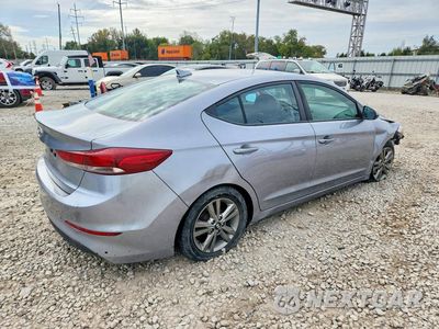 Trzecie zdjęcie samochodu z tyłu: 2017 HYUNDAI ELANTRA VALUE EDITION VIN:5NPD84LF1HH156872 - miniatura