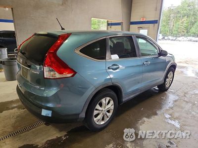 Trzecie zdjęcie samochodu z tyłu: 2014 HONDA CR-V EX VIN:5J6RM4H55EL091284 - miniatura