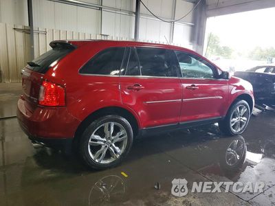 Trzecie zdjęcie samochodu z tyłu: 2013 FORD EDGE LIMITED VIN:2FMDK4KC6DBC72515 - miniatura