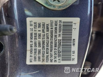 Zdjęcie 13 z 13 samochodu: 2015 HONDA CIVIC SE VIN:19XFB2F77FE044243 - miniatura