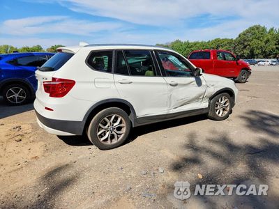 Trzecie zdjęcie samochodu z tyłu: 2013 BMW X3 XDRIVE28I VIN:5UXWX9C54D0A31941 - miniatura