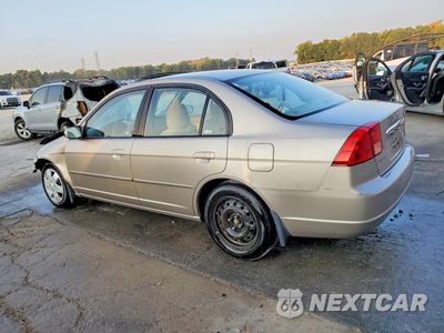 Drugie zdjęcie samochodu z przodu: 2001 HONDA CIVIC EX VIN:2HGES26741H562899 - miniatura