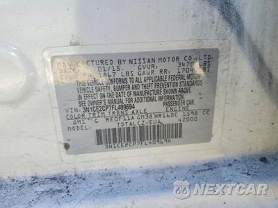 Zdjęcie 12 z 12 samochodu: 2015 NISSAN VERSA NOTE S PLUS VIN:3N1CE2CP7FL409694 - miniatura