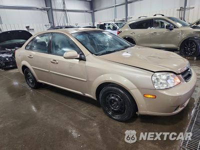 Czwarte zdjęcie samochodu z boku: 2008 SUZUKI FORENZA BASE VIN:KL5JD56ZX8K310478 - miniatura