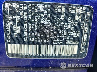 Zdjęcie 14 z 14 samochodu: 2023 NISSAN ROGUE PLATINUM VIN:JN8BT3DDXPW306729 - miniatura