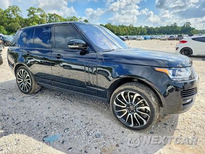 Czwarte zdjęcie samochodu z boku: 2017 LAND ROVER RANGE ROVER SUPERCHARGED VIN:SALGS2FE7HA363269 - miniatura