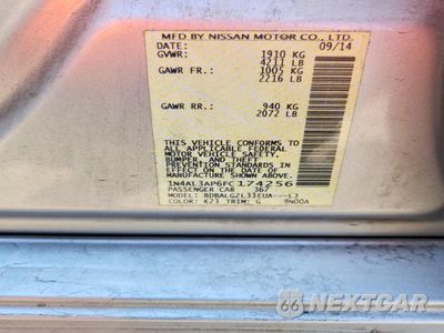 Zdjęcie 12 z 12 samochodu: 2015 NISSAN ALTIMA 2.5 S VIN:1N4AL3AP6FC174256 - miniatura