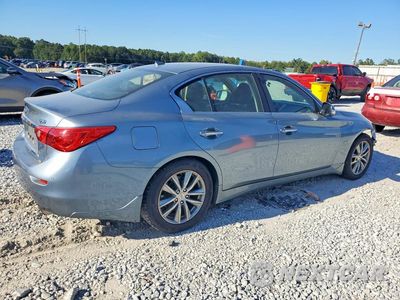 Trzecie zdjęcie samochodu z tyłu: 2017 INFINITI Q50 3.0T PREMIUM VIN:JN1EV7AP4HM730710 - miniatura