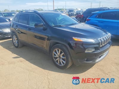Czwarte zdjęcie samochodu z boku: 2018 JEEP CHEROKEE LIMITED VIN:1C4PJMDX6JD509191 - miniatura