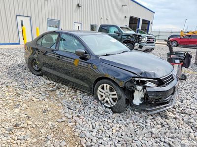 Czwarte zdjęcie samochodu z boku: 2015 VOLKSWAGEN JETTA BASE VIN:3VW1K7AJ7FM232449 - miniatura