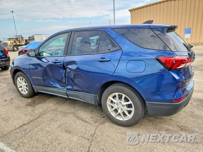 Drugie zdjęcie samochodu z przodu: 2022 CHEVROLET EQUINOX LS VIN:3GNAXHEV5NS207753 - miniatura