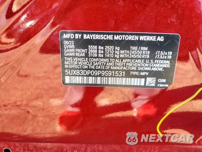Zdjęcie 14 z 14 samochodu: 2023 BMW X3 M40I VIN:5UX83DP09P9S91531 - miniatura