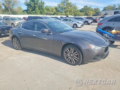 Czwarte zdjęcie samochodu z boku: 2016 MASERATI GHIBLI S VIN:ZAM57RSA7G1172375 - miniatura