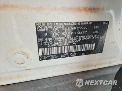 Zdjęcie 12 z 12 samochodu: 2024 TOYOTA RAV4 LE VIN:2T3H1RFV8RW343817 - miniatura