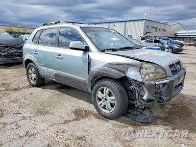 Czwarte zdjęcie samochodu z boku: 2006 HYUNDAI TUCSON GLS VIN:KM8JN12D56U371082 - miniatura