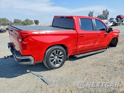 Trzecie zdjęcie samochodu z tyłu: 2025 CHEVROLET SILVERADO K1500 LT-L VIN:1GCPKKEK7SZ117622 - miniatura