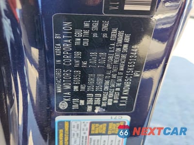 Zdjęcie 13 z 13 samochodu: 2019 KIA SEDONA EX VIN:KNDMB5C15K6513449 - miniatura