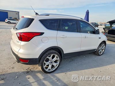 Trzecie zdjęcie samochodu z tyłu: 2019 FORD ESCAPE TITANIUM VIN:1FMCU0J91KUC51986 - miniatura