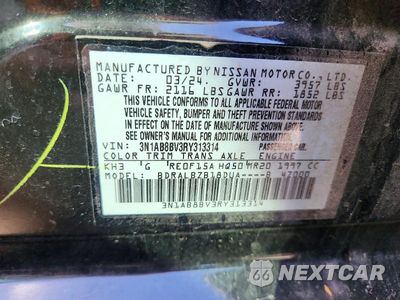 Zdjęcie 12 z 12 samochodu: 2024 NISSAN SENTRA S VIN:3N1AB8BV3RY313314 - miniatura