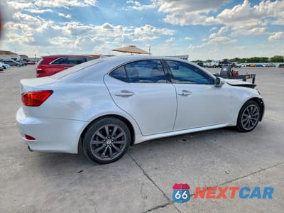 Trzecie zdjęcie samochodu z tyłu: 2010 LEXUS IS 250 VIN:JTHCF5C2XA2032657 - miniatura