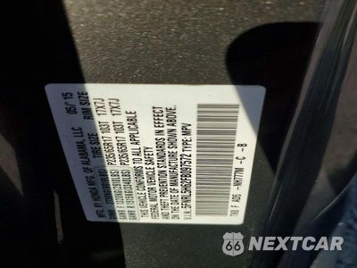 Zdjęcie 14 z 14 samochodu: 2015 HONDA ODYSSEY EXL VIN:5FNRL5H62FB097572 - miniatura