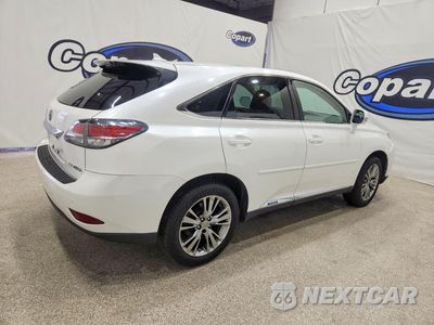 Trzecie zdjęcie samochodu z tyłu: 2013 LEXUS RX 450H VIN:JTJZB1BA1D2008824 - miniatura