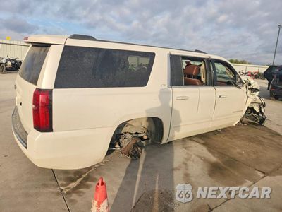 Trzecie zdjęcie samochodu z tyłu: 2015 CHEVROLET SUBURBAN K1500 LTZ VIN:1GNSKKKC8FR147572 - miniatura