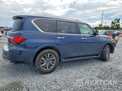 Trzecie zdjęcie samochodu z tyłu: 2021 INFINITI QX80 LUXE VIN:JN8AZ2AF0M9720137 - miniatura
