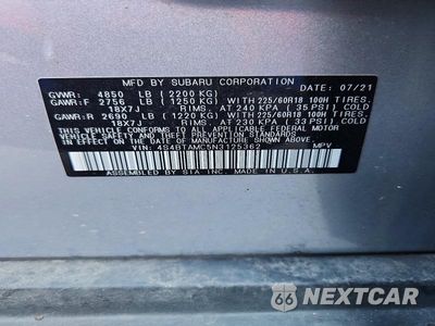Zdjęcie 13 z 13 samochodu: 2022 SUBARU OUTBACK LIMITED VIN:4S4BTAMC5N3125362 - miniatura