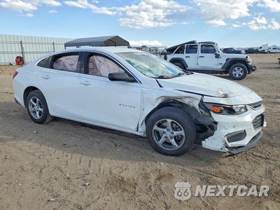 Czwarte zdjęcie samochodu z boku: 2017 CHEVROLET MALIBU LS VIN:1G1ZB5ST4HF137143 - miniatura