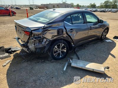 Trzecie zdjęcie samochodu z tyłu: 2020 NISSAN SENTRA SV VIN:3N1AB8CV9LY286075 - miniatura