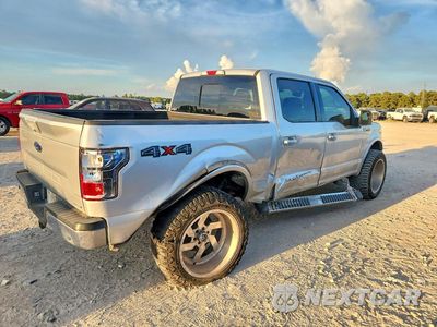 Trzecie zdjęcie samochodu z tyłu: 2018 FORD F150 SUPERCREW VIN:1FTEW1EG6JKF02470 - miniatura