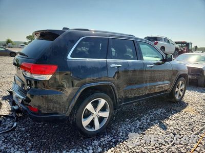 Trzecie zdjęcie samochodu z tyłu: 2014 JEEP GRAND CHEROKEE OVERLAND VIN:1C4RJFCT4EC281934 - miniatura