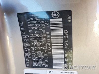 Zdjęcie 12 z 12 samochodu: 2009 TOYOTA CAMRY LE VIN:4T1BE46K09U884694 - miniatura