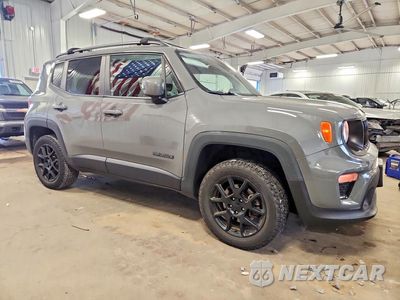 Czwarte zdjęcie samochodu z boku: 2020 JEEP RENEGADE LATITUDE VIN:ZACNJBBB0LPL50852 - miniatura