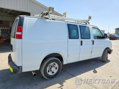 Trzecie zdjęcie samochodu z tyłu: 2016 CHEVROLET EXPRESS G2500 VIN:1GCWGAFF0G1198185 - miniatura