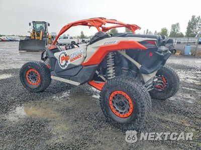 Trzecie zdjęcie samochodu z tyłu: 2021 CAN-AM MAVERICK X3 UTILITY VEHICLE VIN:3JBVVAV42MK001872 - miniatura