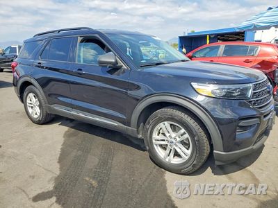 Czwarte zdjęcie samochodu z boku: 2020 FORD EXPLORER XLT VIN:1FMSK7DH5LGC81876 - miniatura