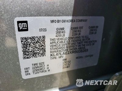 Zdjęcie 13 z 13 samochodu: 2024 BUICK ENVISTA PREFERRED VIN:KL47LAE2XRB038269 - miniatura